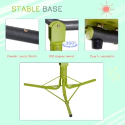 HOMCOM Kids Seesaw - Green -Günstiges Grün Ecke Geschäft 0Md9bb17dc1659e9c