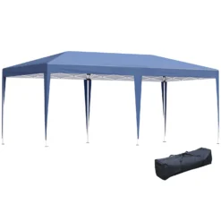 Outsunny Pop Up Gazebo 6m X 3m - Blue