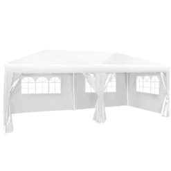 Outsunny Gazebo 3m X 6m - White