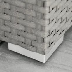 Outsunny Outdoor Rattan Sofa Corner Set 6 Piece - Grey -Günstiges Grün Ecke Geschäft 15ed4d17eecc28f6f jpg