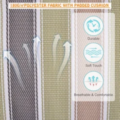 Outsunny Hanging Rope Frame Hammock Chair - Multi Colour -Günstiges Grün Ecke Geschäft 1624009460 39777800 8049a4bc 81bd 4e65 a339 a7a7ddd96aaf