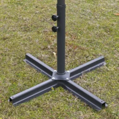 Oasis 4.6 M Double Sided Umbrella Parasol - White -Günstiges Grün Ecke Geschäft 1624014809 49353100 dc818428 cc47 4515 97e2 7df9ac5d983d