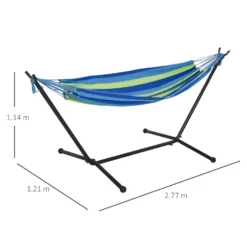 Outsunny Hammock With Metal Stand And Carrying Bag -Günstiges Grün Ecke Geschäft 1624015102 57072300