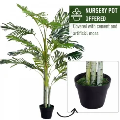 Outsunny 150cm Artificial Plant With Pot -Günstiges Grün Ecke Geschäft 1624015755 89768500