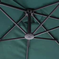 Oasis 4.6 M Double-Sided Umbrella Parasol - Green -Günstiges Grün Ecke Geschäft 1624026306 70735200 50aa2537 665e 4d56 aa7f ef2bdd956b74