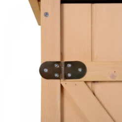 Outsunny 1.8 X 2.4ft Small Fir Wood Garden Storage Shed With Shelves -Günstiges Grün Ecke Geschäft 1624028306 16626300