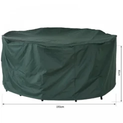 Outsunny PVC Coated Round Furniture Cover- Green -Günstiges Grün Ecke Geschäft 1624028513 37648900