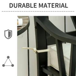 Outsunny-2 Seater Outdoor Bench Cushion - White -Günstiges Grün Ecke Geschäft 1624028782 69681600 0641e4b6 06a0 49d0 a0d5 b80c3f6bb43b