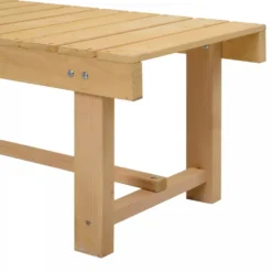 Outsunny-2 Seater Wooden Garden Bench -Günstiges Grün Ecke Geschäft 1624029587 66230300