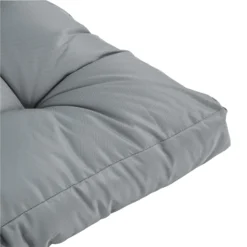 Outsunny-2 Piece Garden Pallet Padded Cushions - Grey -Günstiges Grün Ecke Geschäft 1624031254 92429100