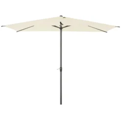Oasis 3 X 2 M Ajustable Title Crank Garden Parasol - Beige
