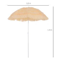 Oasis Hawaiian Style Garden Umbrella Parasol With Tilt - Yellow -Günstiges Grün Ecke Geschäft 1624031627 43209700 6487a4df d805 4496 ac67 cb226bd26251