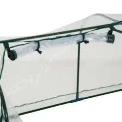 Steel Frame Portable Plastic Cover Greenhouse -Günstiges Grün Ecke Geschäft 1624031644 73208300