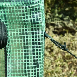 Steel Frame Mesh Cover Greenhouse - Green -Günstiges Grün Ecke Geschäft 1624274853 08865700