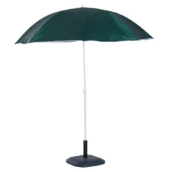 Oasis 2.2 M Outdoor Fishing Parasol Umbrella With Side Panel - Dark Green -Günstiges Grün Ecke Geschäft 1624275255 33183500