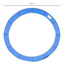 HOMCOM 13ft Trampoline Pad Surround Safety Pad Foam Padding -Günstiges Grün Ecke Geschäft 1645285483 46878700