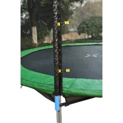 HOMCOM Trampoline Enclosure Net 13ft -Günstiges Grün Ecke Geschäft 1645285525 42257400