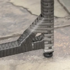 Outsunny 8-Seater Rattan Furniture Set Wicker Weave Patio Dining Table Seat - Grey -Günstiges Grün Ecke Geschäft 1645424913 22980200