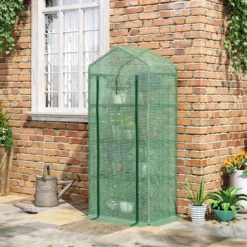 Outsunny Mini Greenhouse With 4 Tier 70 X 50 X 160 Cm - Green -Günstiges Grün Ecke Geschäft 20X6ff18164f607fd jpg