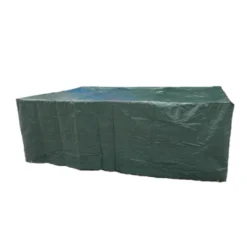 Silver & Stone Outdoor Furniture Cover For 6 Seater Rectangle 270 X 186 X 89cm Green -Günstiges Grün Ecke Geschäft 2397252