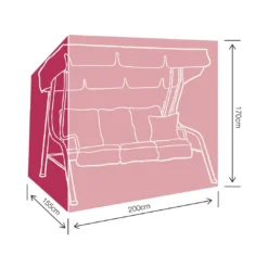 Silver & Stone Outdoor Furniture Cover For 3 Seater Bench Swing -Günstiges Grün Ecke Geschäft 2397535