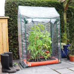 Kingfisher Tomato Greenhouse 150 X 100 X 50cm Clear -Günstiges Grün Ecke Geschäft 3921173 4 scaled