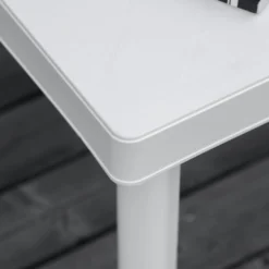 Outsunny Patio End Table - White -Günstiges Grün Ecke Geschäft 4 3 428c6ff7 cb2d 49ba 9d93 c8f94b86e5c6