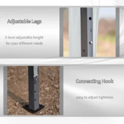 Outsunny Foldable Gazebo -Günstiges Grün Ecke Geschäft 4 4 b8bda6f1 5df8 462d 8327 3d326ee742ff