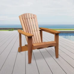 Silver & Stone Tropicana Adirondack Wooden Recliner Chairs -Günstiges Grün Ecke Geschäft 4276449 02