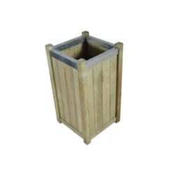 Forest Garden Slender Planter - Small 75cm(h) X 40cm(w) X 40cm(d) -Günstiges Grün Ecke Geschäft 4937500 3