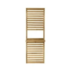 Forest Garden Slatted Wall Planter Trellis 1 Shelf 180cm(h) X 60cm(w) X 3.5cm(d)