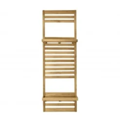 Forest Garden Slatted Wall Planter Trellis 2 Shelf 180cm(h) X 60cm(w) X 3.5cm(d)