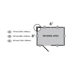 Forest Garden Shiplap Dip Treated 6x4 Reverse Apex Shed - No Window -Günstiges Grün Ecke Geschäft 4937791 4