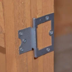 Forest Garden Shiplap Dip Treated 6x4 Reverse Apex Shed - No Window -Günstiges Grün Ecke Geschäft 4937791 9