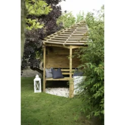 Forest Garden Venetian Corner Arbour -Günstiges Grün Ecke Geschäft 4937845 3