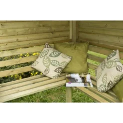 Forest Garden Venetian Corner Arbour -Günstiges Grün Ecke Geschäft 4937845 9