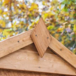 Forest Garden Shiplap Dip Treated 8x6 Apex Shed -Günstiges Grün Ecke Geschäft 4937890 8