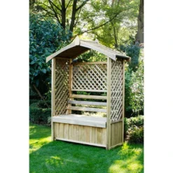 Forest Garden Lyon Arbour -Günstiges Grün Ecke Geschäft 4938019 2