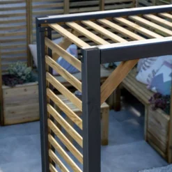 Forest Garden Slatted Arch -Günstiges Grün Ecke Geschäft 4938248 3