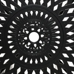 Outsunny Garden Dining Table - Black -Günstiges Grün Ecke Geschäft 5 1 d6e7eea4 94ab 480d 858b 3f10f4720fb2