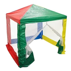Silver & Stone Children's Multi Coloured Play Tent Sun Shade 1.5m X 1.5m -Günstiges Grün Ecke Geschäft 5124dV6VFYS ff033bc3 5df8 432d a8ea 358ae800a29a