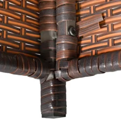 Outsunny Rattan Dining Set 9 Piece - Brown -Günstiges Grün Ecke Geschäft 56Ya191818b2781a4 jpg