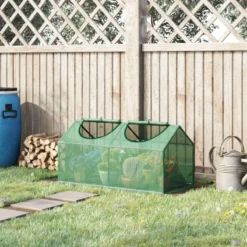 Outsunny Mini Greenhouse 119 X 60 X 60 Cm - Green -Günstiges Grün Ecke Geschäft 6Cw6ff17e7a564862 jpg