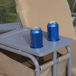 Outsunny Steel Garden Love Seat Swing Chair - Beige -Günstiges Grün Ecke Geschäft 6dw31617dc253bf57 jpg