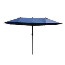 Outsunny Double Parasol 4.6m - Blue -Günstiges Grün Ecke Geschäft 6ggdaa1814b8f0efe jpg