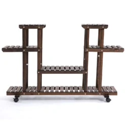 Outsunny Movable 4-Tier Garden Holder Display Shelf -Günstiges Grün Ecke Geschäft 6nI29317dc177ede3 3fd0732f 3da0 4b4a b7f8 bb7dfba3538d