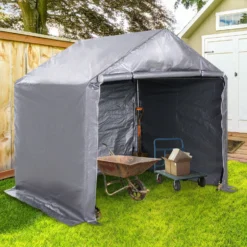 Outsunny Garden Storage Shed -Günstiges Grün Ecke Geschäft 7V143c17dc58ba9aa dde1efdb acb9 4190 ab12 0615961ca500