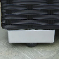 Outsunny Rattan Sofa Set With Coffee Table - Black -Günstiges Grün Ecke Geschäft 7lg3d6186543da731 jpg