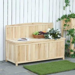 Outsunny Garden Bench - Natural -Günstiges Grün Ecke Geschäft 8rxa3d17dc177f10d e1af18bd 8a22 40b6 a836 32effbce018a