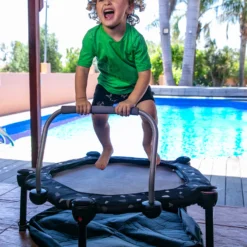 Okiedog 3-in-1 Trampoline - Black -Günstiges Grün Ecke Geschäft 90092 13 scaled